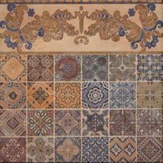 Плитка напольная Плитка Cifre Lateral Roseton IBERIA 33x33