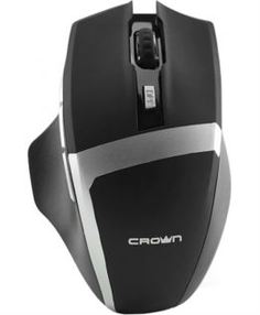 Компьютерные мыши Мышь беспроводная игровая Crown CMXG-801 Ghost Black