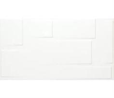Плитка настенная Плитка Fanal Blocks Relieve Blanco 32,5x60 см