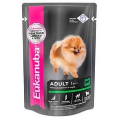 Влажный корм и консервы для собак Корм для собак Eukanuba говядина в соусе 100г