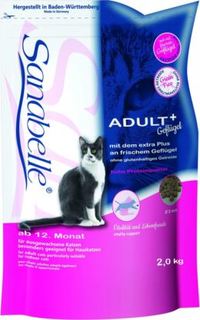 Сухой корм для кошек Корм для кошек Bosch Sanabelle Adult с мясом домашней птицы 2кг