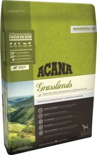 Сухой корм для собак Корм для собак ACANA Grasslands ягненок, утка, яйцо, рыба 340 г