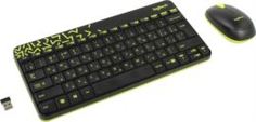 Комплекты клавиатура+мышь Комплект клавиатура + мышь Logitech Wireless Combo MK240 Nano