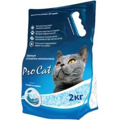 Наполнители Наполнитель Pro Cat Силикагель премиум 2 кг
