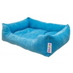 Домики, лежаки, переноски, когтеточки Лежак для животных MAJOR Colour 54см голубой