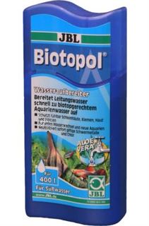 Грунты, декор, средства и инвентарь для аквариумов Препарат для аквариума JBL Biotopol 6-кратный эффект для подготовки воды 100мл