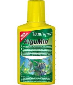 Грунты, декор, средства и инвентарь для аквариумов Препарат для аквариума TETRA AlguMin Борьба с водорослями 100мл