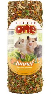 Корм, лакомства и минералы для грызунов Лакомство для грызунов LITTLE ONE Tunnel Вкусная лазейка маленькая 120г
