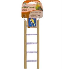 Домики, игрушки, кормушки и аксессуары для птиц Лестница для птиц PENN PLAX 5 ступеней цемент