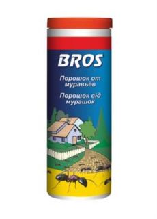 Средства для защиты от грызунов и насекомых Порошок bros от муравьев 250 г