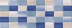 Плитка настенная Плитка Kerlife Elissa Blu Mosaico 20,1x50,5 см