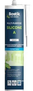 Герметики Герметик Bostik Basic Silicone A белый 280 мл