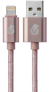 Кабели и переходники Кабель uBear Lightning-USB DC01RG01-I5 Rose Gold