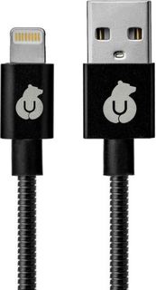 Кабели и переходники Кабель uBear MFI Kevlar Metal Cable USB Lightning DC06BL01-L Black