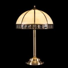 Настольные лампы Настольный светильник Citilux Шербург-1 бронза старая бежевый CL440811