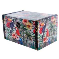 Емкости для хранения Сундук 24x16x13 Fuzhou fashion home tropic birds