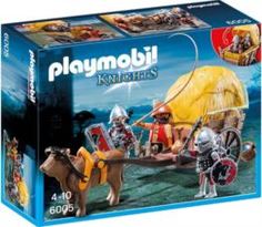 Конструкторы, пазлы Конструктор Playmobil Рыцари Сокола с камуфляжной повозкой