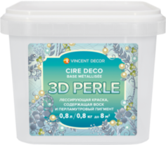 Краски Покрытие сир деко 3d перль 0.8л v.d. Vincent decor