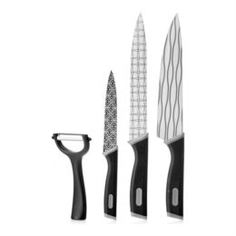 Ножи, ножницы и ножеточки Набор ножей Walmer graphic 3шт+овощечистка