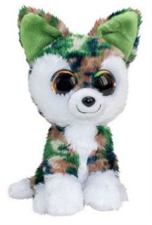 Мягкая игрушка Волк LUMO Woody серо-зеленый 15 см
