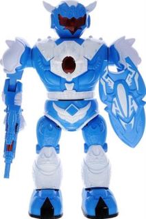 Роботы Электронная игрушка ABtoys Робот с бластером и щитом