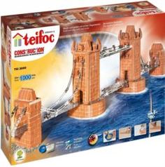 Набор игровой для мальчиков Игровой набор TEIFOC Башенный мост TEI 2000