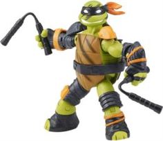 Набор игровой для мальчиков Фигурка Playmates Черепашки-ниндзя Супер-ниндзя Мики 11 см