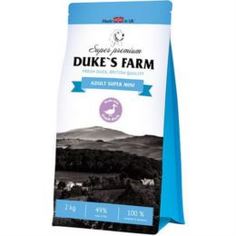 Сухой корм для собак Корм для собак Dukes Farm утка 2 кг