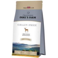 Сухой корм для собак Корм для собак Dukes Farm Беззерновой, оленина 12 кг