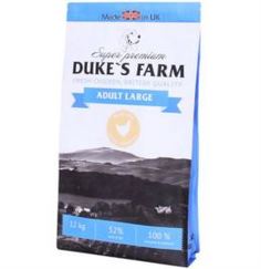 Сухой корм для собак Корм для собак Dukes Farm курица 12 кг