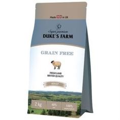 Сухой корм для собак Корм для собак Dukes Farm Беззерновой, ягненок 2 кг