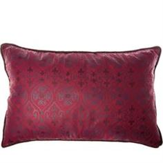 Декоративные подушки Подушка декор paisley burgundy 50х70см Riverdale