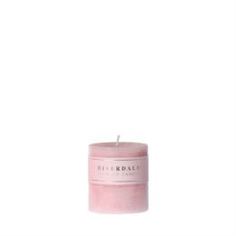 Свечи, подсвечники, аромалампы Свеча pillar светло-розовая 7.5х7.5см Riverdale
