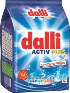 Средства для стирки и ухода за бельем Стиральный порошок Dalli Activ Plus Washing Powder 1,04 кг