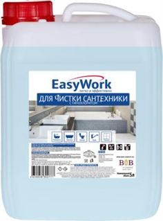 Средства для ванной и туалета Средство EasyWork Для сантехники с гипохлоритом 5 л