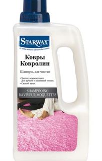 Средства по уходу за домом Шампунь для чистки Starwax Ковры, ковролин 1 л