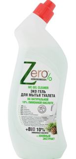 Средства для ванной и туалета Чистящее средство Zero Лимонная кислота + Хвойный экстракт 750 мл