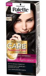 Средства по уходу за волосами Краска для волос Palette Perfect Care 900 Насыщенный черный