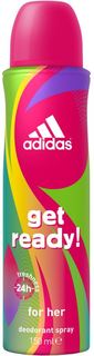 Средства по уходу за телом Дезодорант спрей Adidas Get Ready женский 150мл