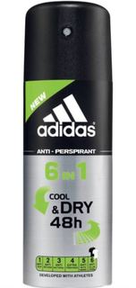 Средства по уходу за телом Дезодорант-антиперспирант Adidas 6in1 Cool&Dry 150мл