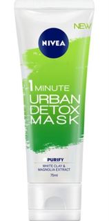 Уход за кожей лица Маска для лица Nivea Urban Skin Detox Очистка за 1 мин