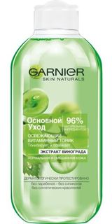 Уход за кожей лица Тоник Garnier Основной уход с экстрактом винограда 200 мл