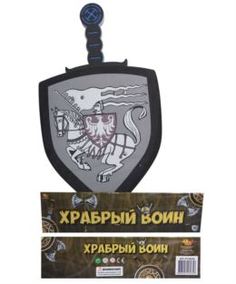 Набор игровой для мальчиков Меч в наборе Abtoys со щитом Храбрый воин