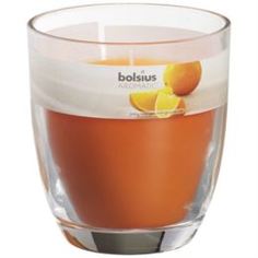 Свечи, подсвечники, аромалампы Свеча ароматическая Bolsius в стекле Апельсин 12х10 см