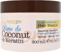 Средства по уходу за волосами Маска Creightons Увлажнение + Питание с кокосовым кремом и кератином 300 мл