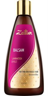 Средства по уходу за волосами Бальзам Zeitun Эффект ламинирования, с иранской хной и 7 драгоценными маслами 250 мл Зейтун