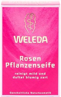 Средства по уходу за телом Мыло Weleda Розовое растительное 100 г