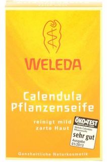 Средства по уходу за телом Мыло Weleda Календула растительное детское 100 г
