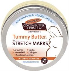 Средства по уходу за телом Масло Palmers против растяжек в области живота с маслом какао и лавандой 125 г Palmers