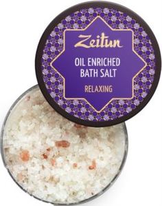 Средства по уходу за телом Антистрессовая соль для ванн Zeitun С маслами лаванды, эвкалипта и можжевельника 250 мл Зейтун